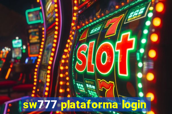 sw777 plataforma login